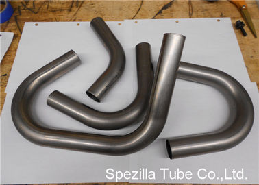 Commercially 3 Inch Titanium Pipe , Titanium Exhaust Tubing ASTM B862 UNS R50400