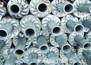 Extruded Finned stainless steel heat exchanger tubing 11 FPI 25000MM Length